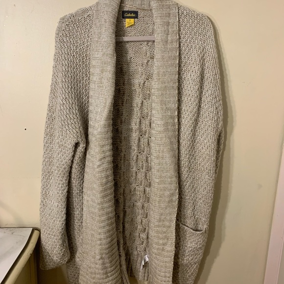 Cabelas oversized knit cardigan - Picture 4 of 5